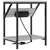 Noćni ormar 2 pcs Siva Sonoma 38 x 30 x 48 cm Konstruirano drvo