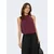 ONLY Bluza ONLMETTE  vinsko rdeča