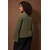 Trendyol Curve Ženska bluza Tbbaw26Af00103, Kaki