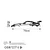Wallity Zidna dekoracija Dodge Viper Silhouette, 70x14 cm, Crna