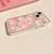 Yingkaida Maska za mobilni telefon iPhone 13, Roze