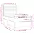 Box spring postelja z vzmetnico temno rjava 90x200 cm blago