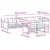 Set vanjskih sofa s jastukom 8 pcs Prirodna i antracit