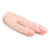 dvojni dildo 23 cm, kožni