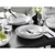 Creatable Jedilni Servis All Round Black Line, 12-Delni