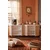 Hanah Home komoda Corsa 180, 180 cm, bela / travertin