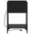 Noćni ormar 2 pcs Crni hrast 40 x 40 x 61 cm Konstruirano drvo