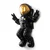 Wallity Zidna dekoracija Cosmonaut 2, 35 x 47 x 10 cm, Šarena
