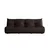 ATELIER DEL SOFA Sofa sa 3 sedišta Bocek Brown