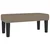 Vidaxl Box spring postelja z vzmetnico taupe 90x190 cm blago