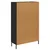 Highboard s ladicama Corona Crni hrast 69,5 x 31 x 115 cm