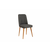 HANAH HOME Vina Atlantic Pine Anthracite set : sto , stolice i klupa