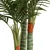 Vidaxl Umetna palma s 3 debli zelena 180 cm PP