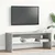 TV ormarić od iverice siva boja betona 100 x 40 x 40 cm