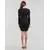 Black Sheath Dress with Guess Lana Cut - Women