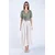 Trend Alacati Stili Ženska bluza Alc-X15130, Zelena