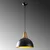 Opviq Visilica Berceste 220 Bakar, 30x30cm, Crna
