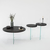Hanah Home Set klub stolova Serenity 2, 2 komada, Antracit