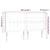 LED uzglavlje ružičasto 203x16x118/128 cm baršunasto