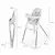 KINDERKRAFT Hranilica za bebe Dinnly Light, Siva