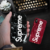 Maska Supreme print za iPhone XS Max crvena