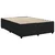 Vidaxl Box spring posteljni z vzmetnico črn 140x190 cm žamet