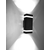 Spoljna zidna lampa S4602 BK