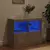 Komoda s LED svjetlima siva boja betona 81x37x67 cm