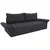 Mega Sofa Pascal crna