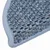 Vidaxl Samolepilne preproge za stopnice sisal 30 kosov 56x17x3cm modre