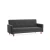 Atelier del Sofa Trosed na razvlačenje Hiko Tamnosivi