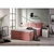 Esposa BOXSPRING POSTELJA 160 cm x 200 cm , tekstil barve korale