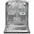 GORENJE GV 642E90 Ugradna mašina za pranje sudova, 13 kompleta, 6 programa, Bela