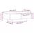 Kava Stol Crni hrast 90 x 60 x 31 cm Konstruirano drvo