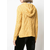 Majestic Filatures - cable-knit hooded top - women - Yellow