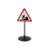 slomart LEAN TOYS Velik prometni znak Delavnica, 70 cm