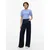 Tommy Jeans Bluza  kraljevo modra / bela