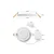 Philips -LED RGBW prigušiva kupatilska ugradna svetiljka Hue SLIM LED/12W/230V IP44