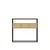 Hanah Home Komoda Guarda 90x70x34cm Hrast