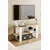 Hanah Home TV komoda Harta, 120 cm, hrast Sonoma / bela