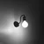 Sollux SL.1445 - Zidna lampa VECTOR 1xE27/15W/230V crna