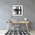 Decormat Podloga za stol Plaid pattern 120x90 cm 2 cm