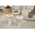 Hanah Home Set klub stolova, Lilyum, 3 komada, Beli