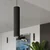 Sollux SL.1570 - Spot svetiljka KARBON 1xGU10/10W/230V 30 cm crna