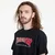 Majice Thrasher Outlined T-Shirt Black XXL