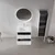 HANAH HOME Ormarić sa umivaonikom Moonlight 70 v2 436