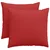Jastučići za sofu 2 pcs Crvena 50 x 50 cm tkanina