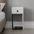 Hanah Home Noćni ormarić Sirius 32x61x30cm Beli