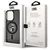 LICENSED KARL LAGERFELD Maska za iPhone 15 Pro MAGSAFE IML KC GLITTER/ crna