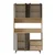 Hanah Home Višenamenska komoda RE7-SA, 120 x205 x35.5 cm, Hrast